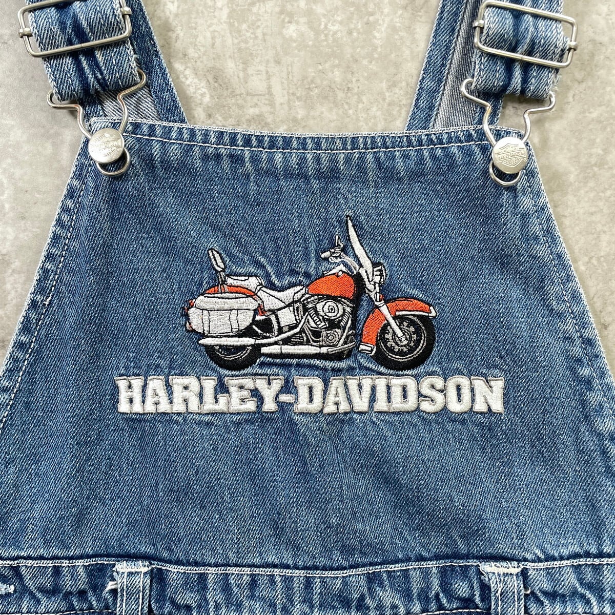 kids】HARLEY DAVIDSON ハーレーダビッドソン デニム オーバーオール