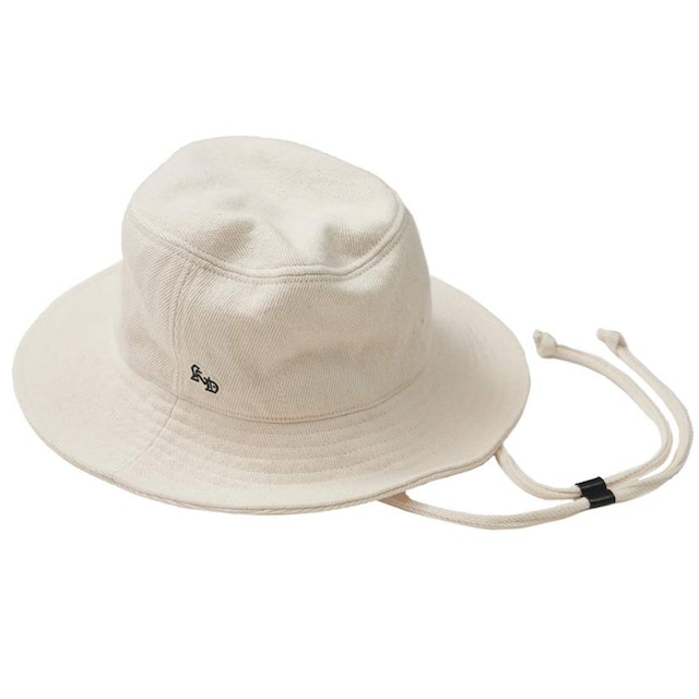 CTTN DRILL SAFARI HAT / 綿ドリルサファリハット (WHITE)