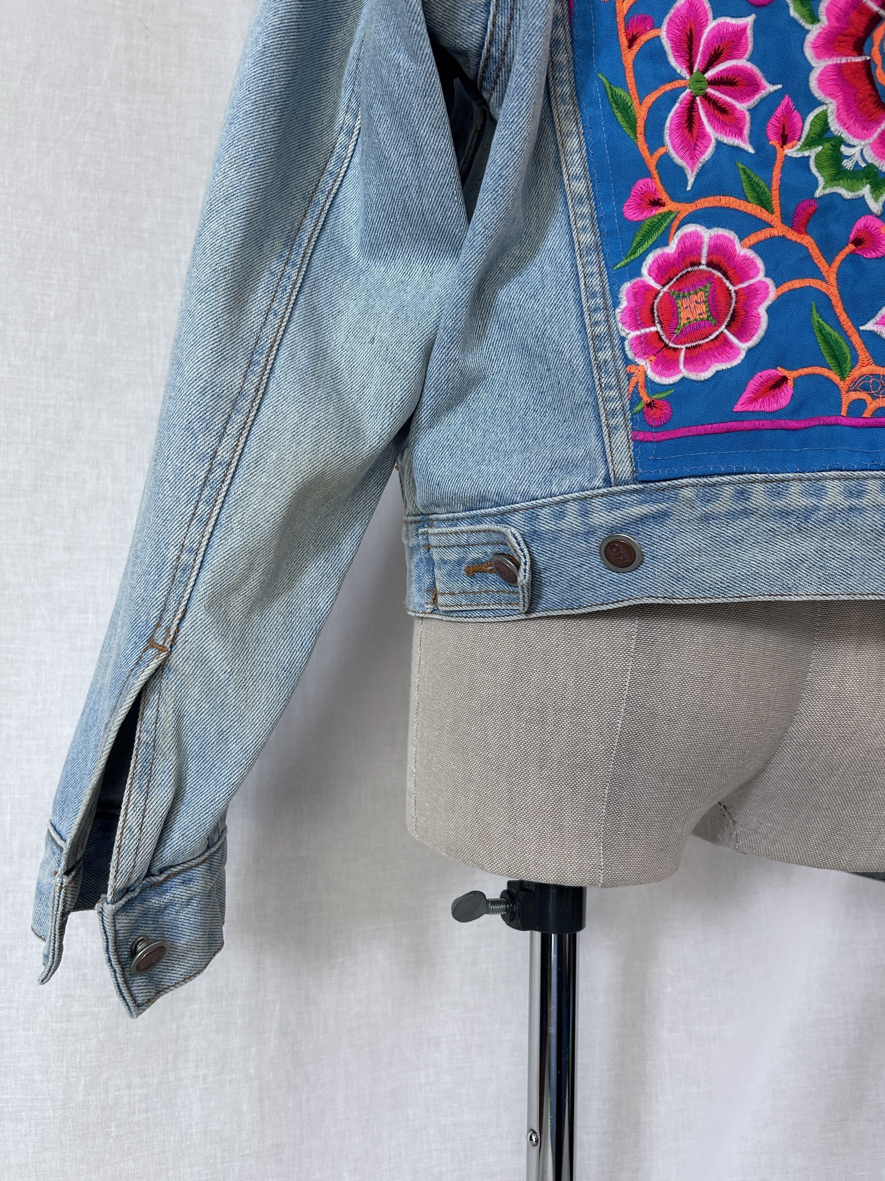 Rio embroidery denim jacket | mem vintage