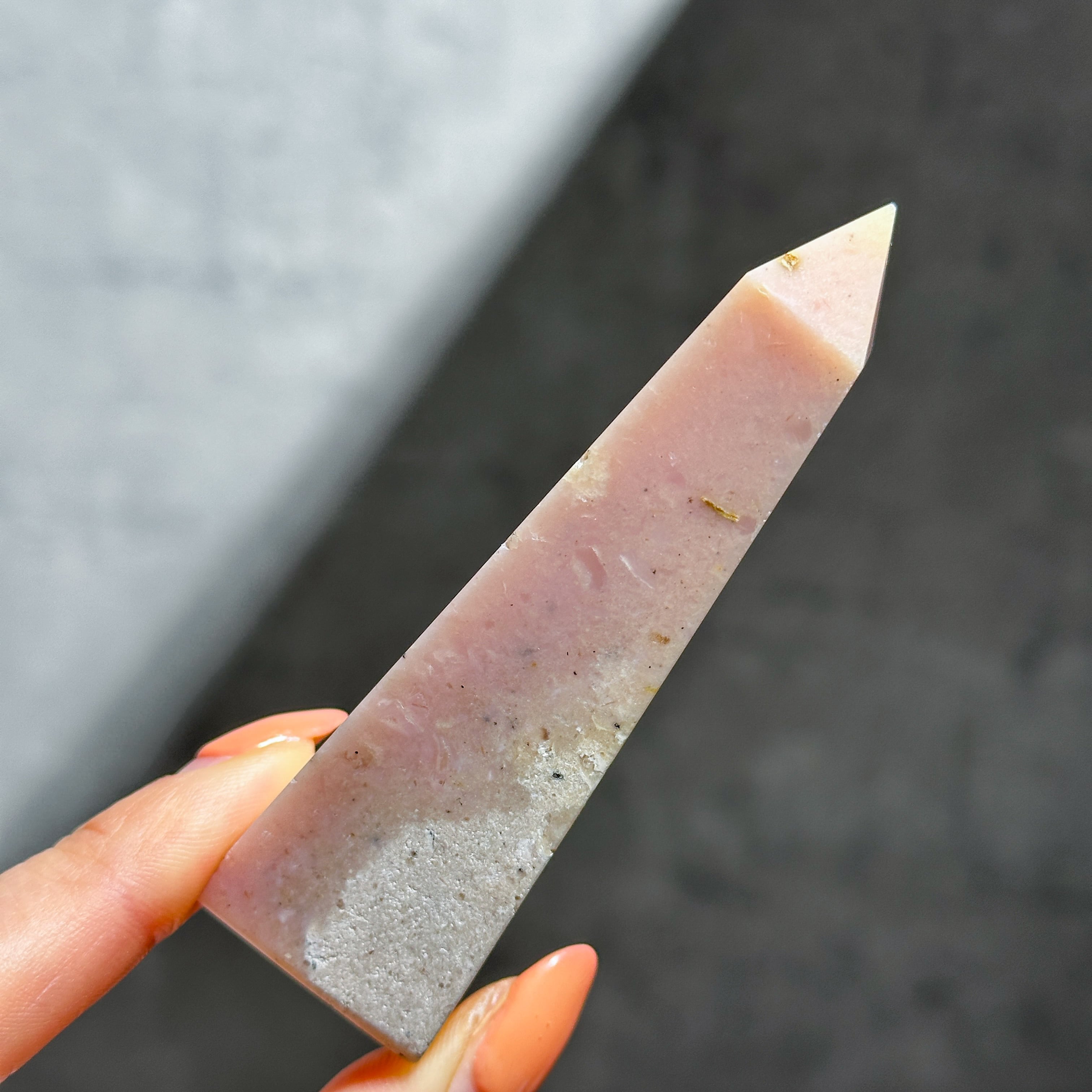 ピンクオパール タワー45♡Pink Opal♡天然石・鉱物・パワーストーン