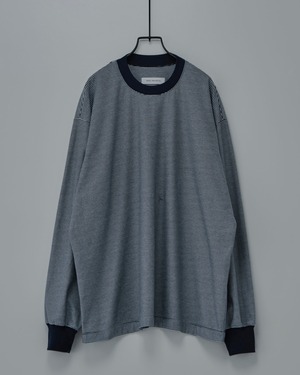 PERS PROJECTS　【VICTOR L/S BLIND BORDER TEE】