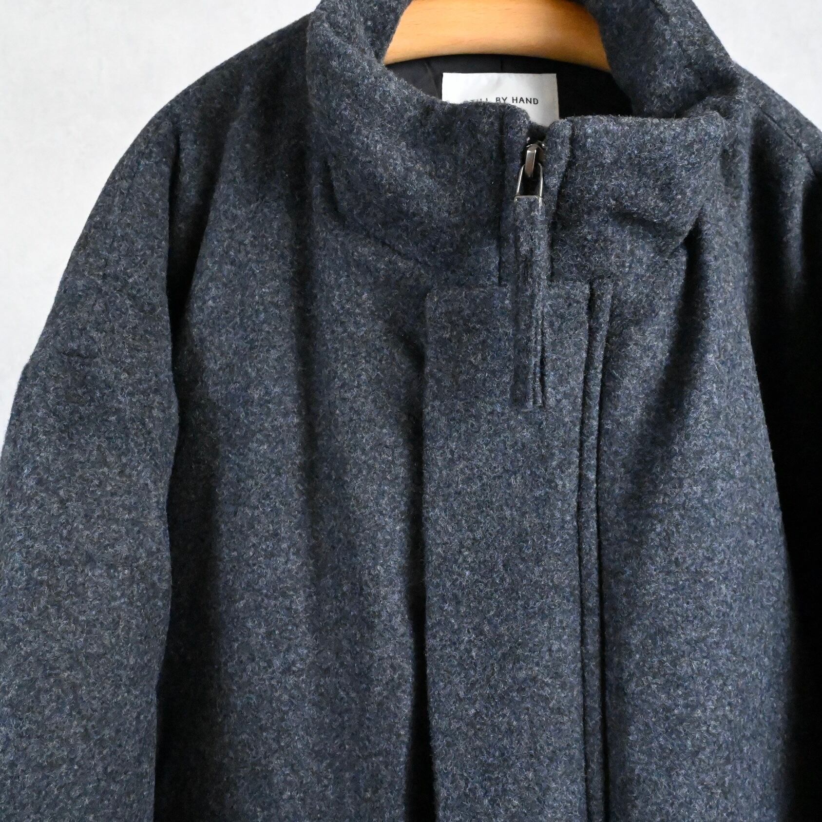 25AW》【STILL BY HAND】PADDED WOOL BLOUSON スティルバイハンド