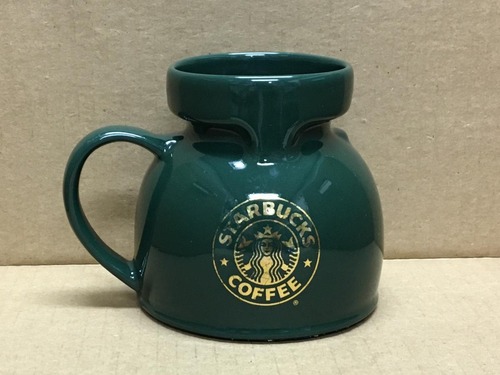 【USED・90's】SIREN LOGO TRAVEL MUG / hotjo / GREEN