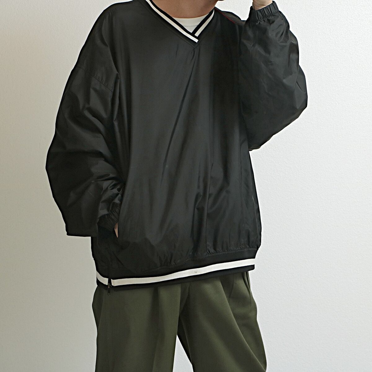 Champion チャンピオン ナイロン プルオーバー ジャケット 古着 used XL