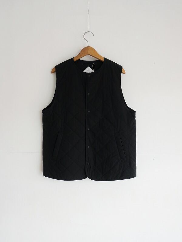 NATURAL LAUNDRY キルティング パイピングベスト | Fimpen+Nul