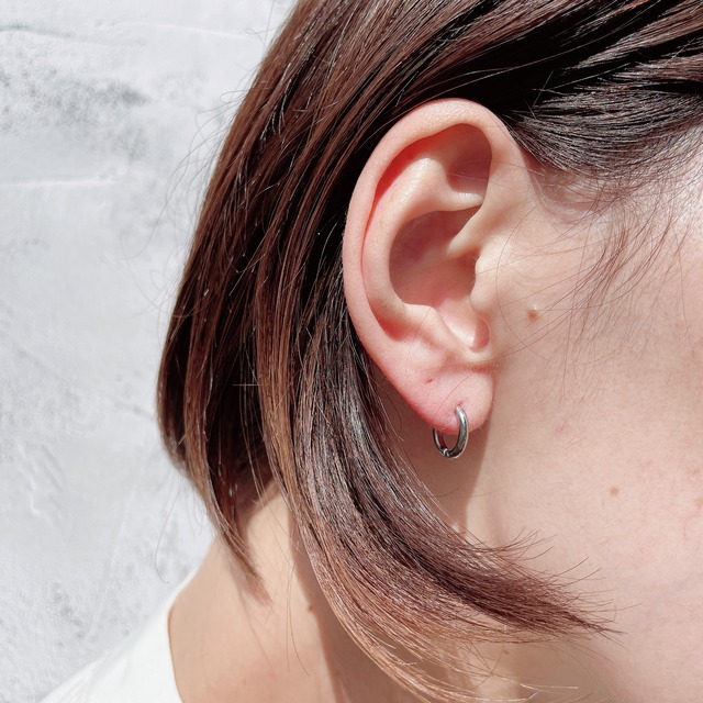 316L 8mmミニフープピアス