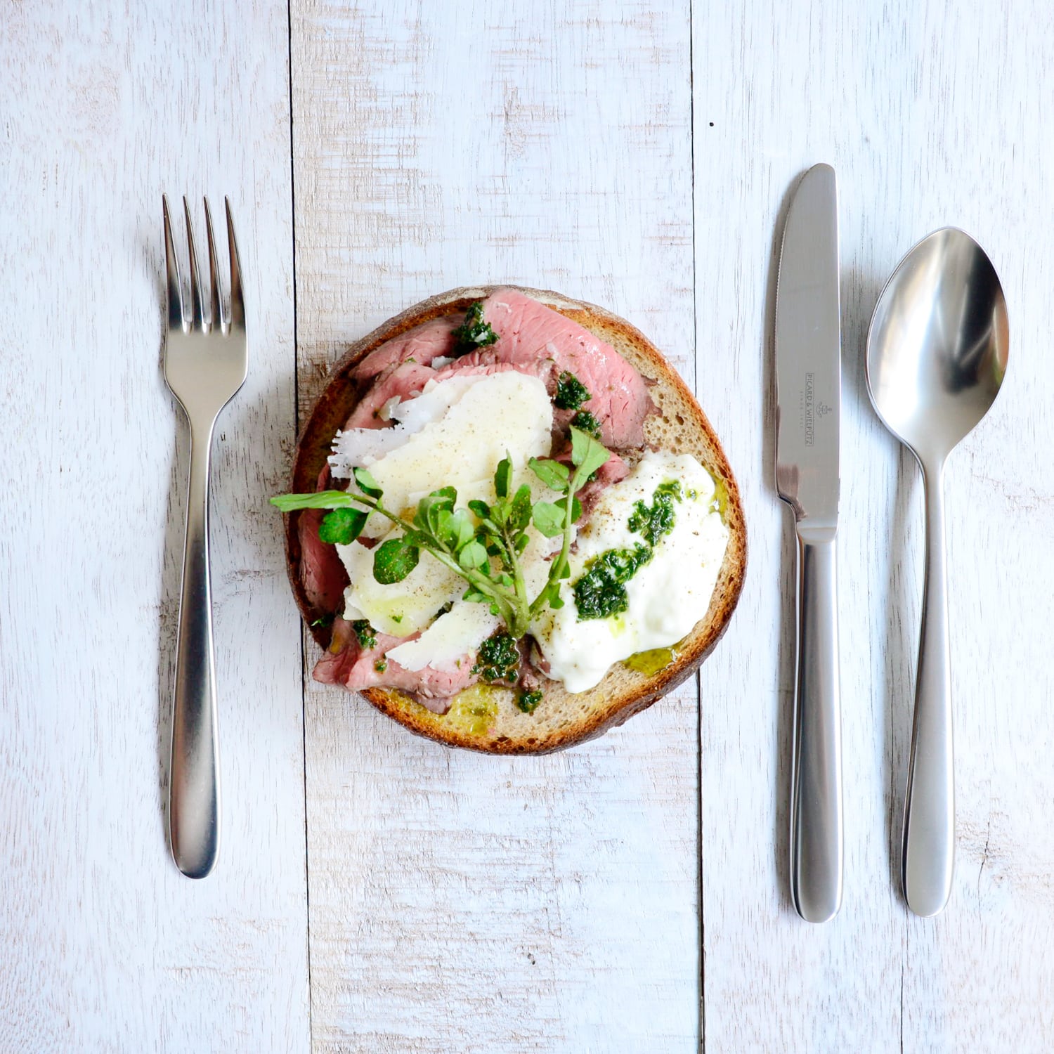 ピカード＆ヴィールプッツ ティチーノ テーブルスプーン マット仕上げ