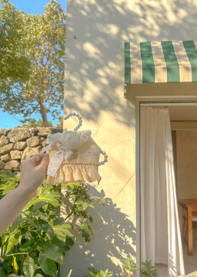 Frill/即納【ROMUAH】yellow hoodie harness