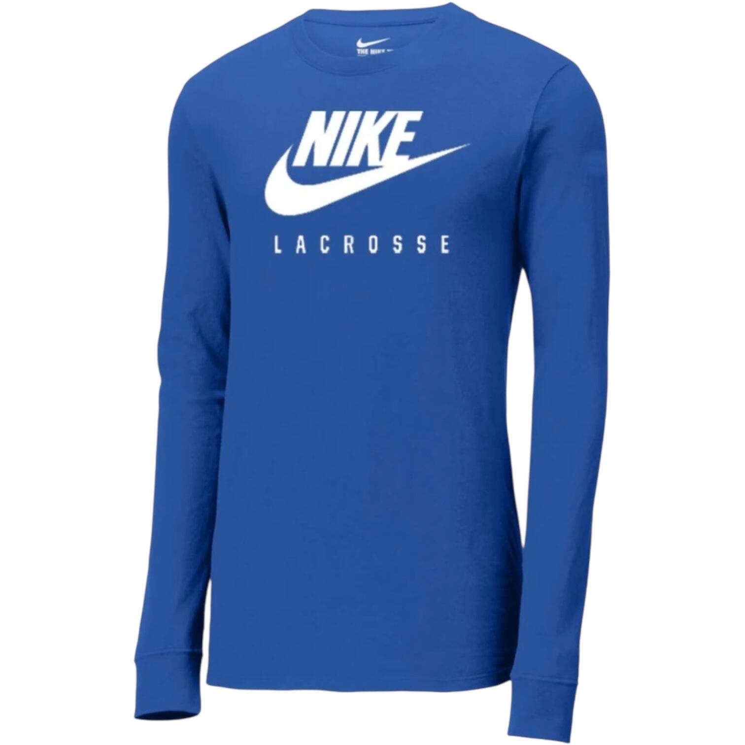 NIKE DRI-FIT LEGEND LS ラクロス Tシャツ ブルー