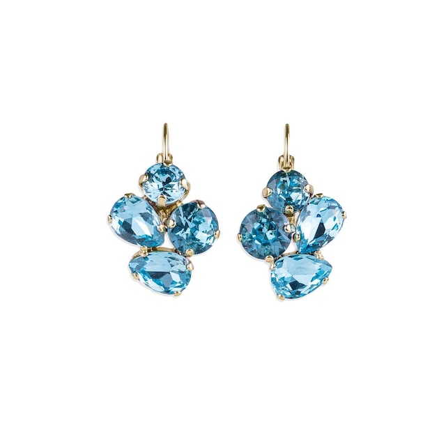 Jean Andre クリスタルドロップピアス 1641