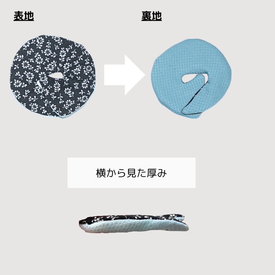 片手でもつけられる胃ろうカバー | nagahama -障害児支援グッズ