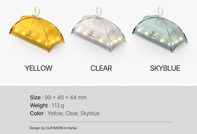 単品）ランプ TENTON LEDランタン テント型【CLAYMORE】 | outdoor.beans