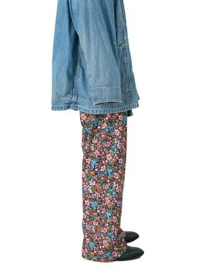 KOOKY ZOO "FLORAL EASY PANTS〔FLOWER〕"