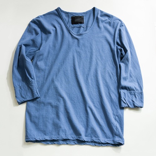 OURET Tシャツ OR171-2271 high twist jersey stitch u neck 3/4 sleeve
