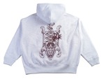 虎　ART PRINT PULLOVER PARKAR[ASH]