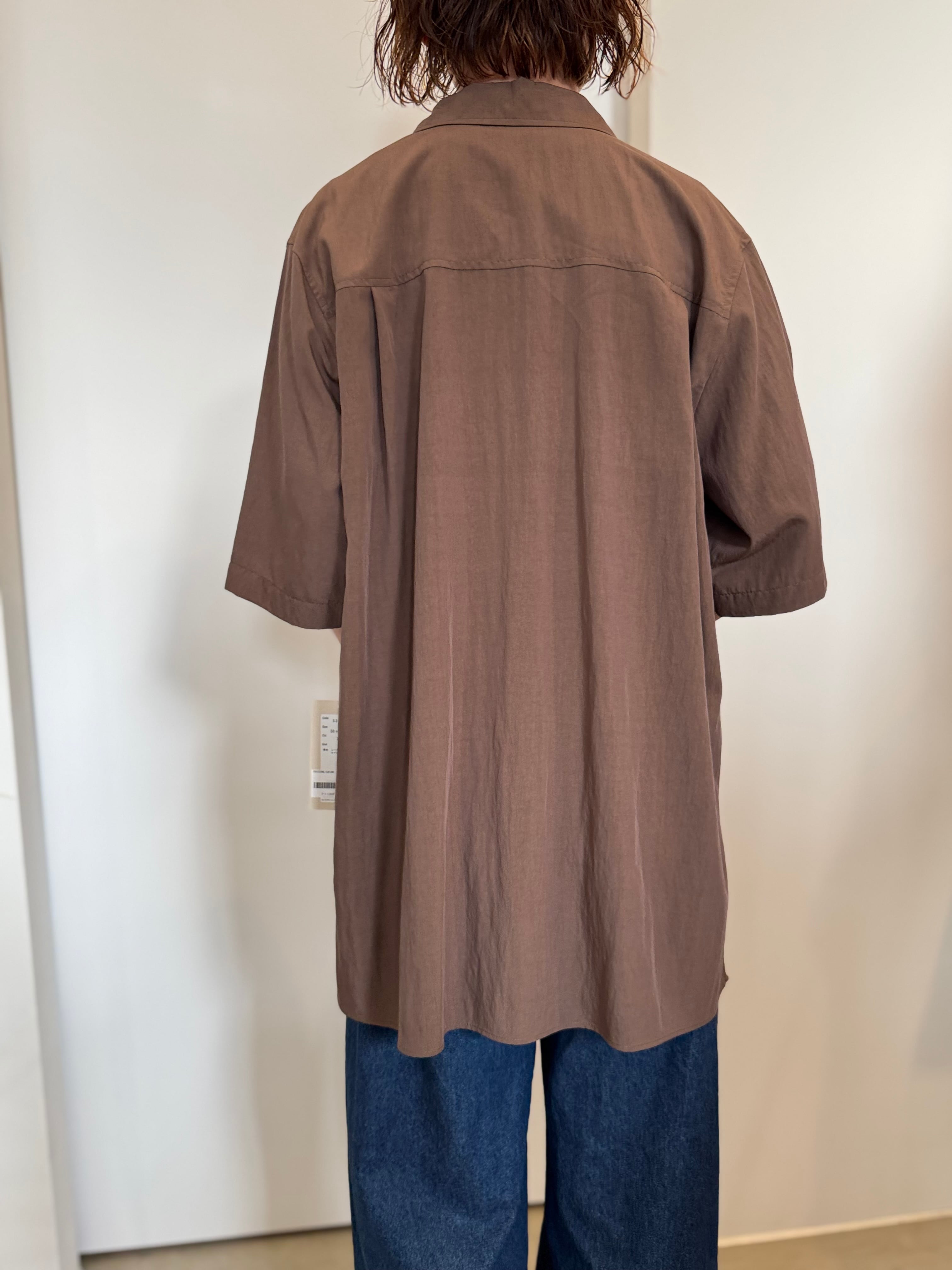 【cafune】セットアップ可 ハーフスリーブシャツ 535923