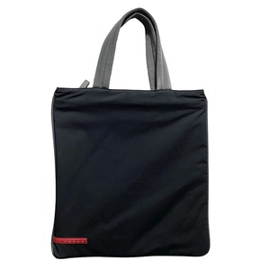 PRADA SPORT black nylon tote bag