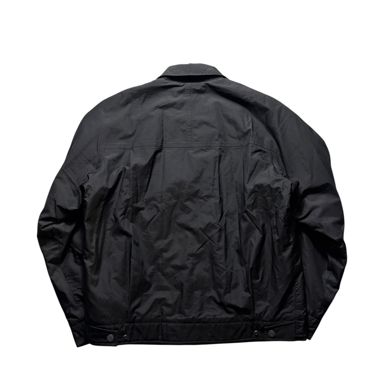 ZEGNA SPORT khaki black technical fabric drizzler jacket