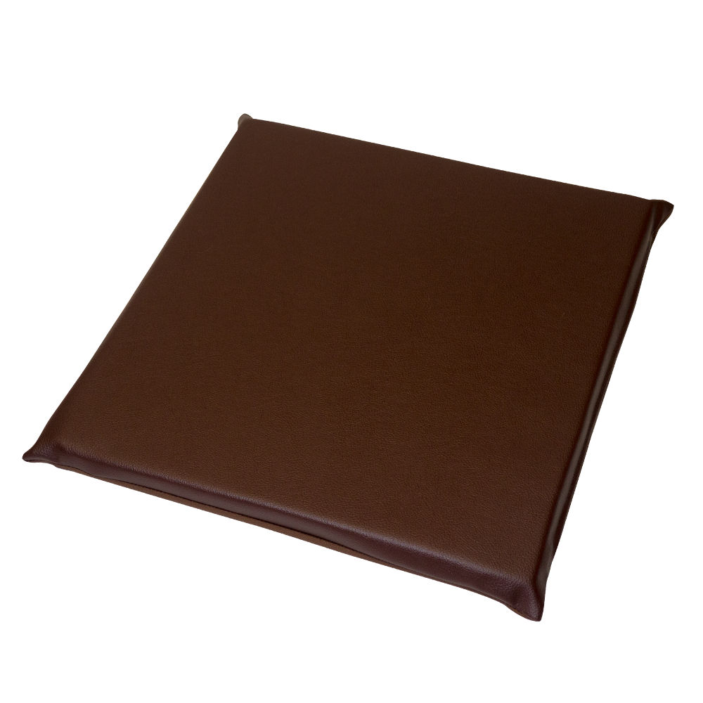 すべりにくいレザー 座布団 TT(茶)50×50