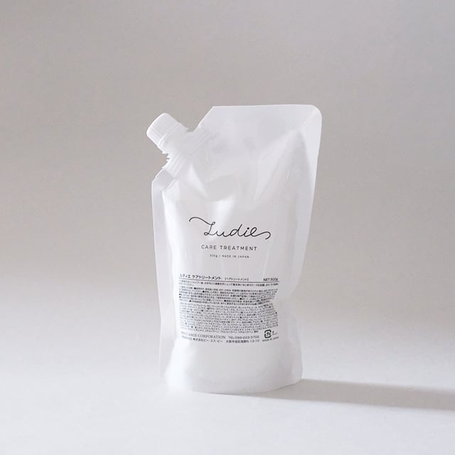 ludie. ケアトリートメント 500g ボトル付き | amie beaute