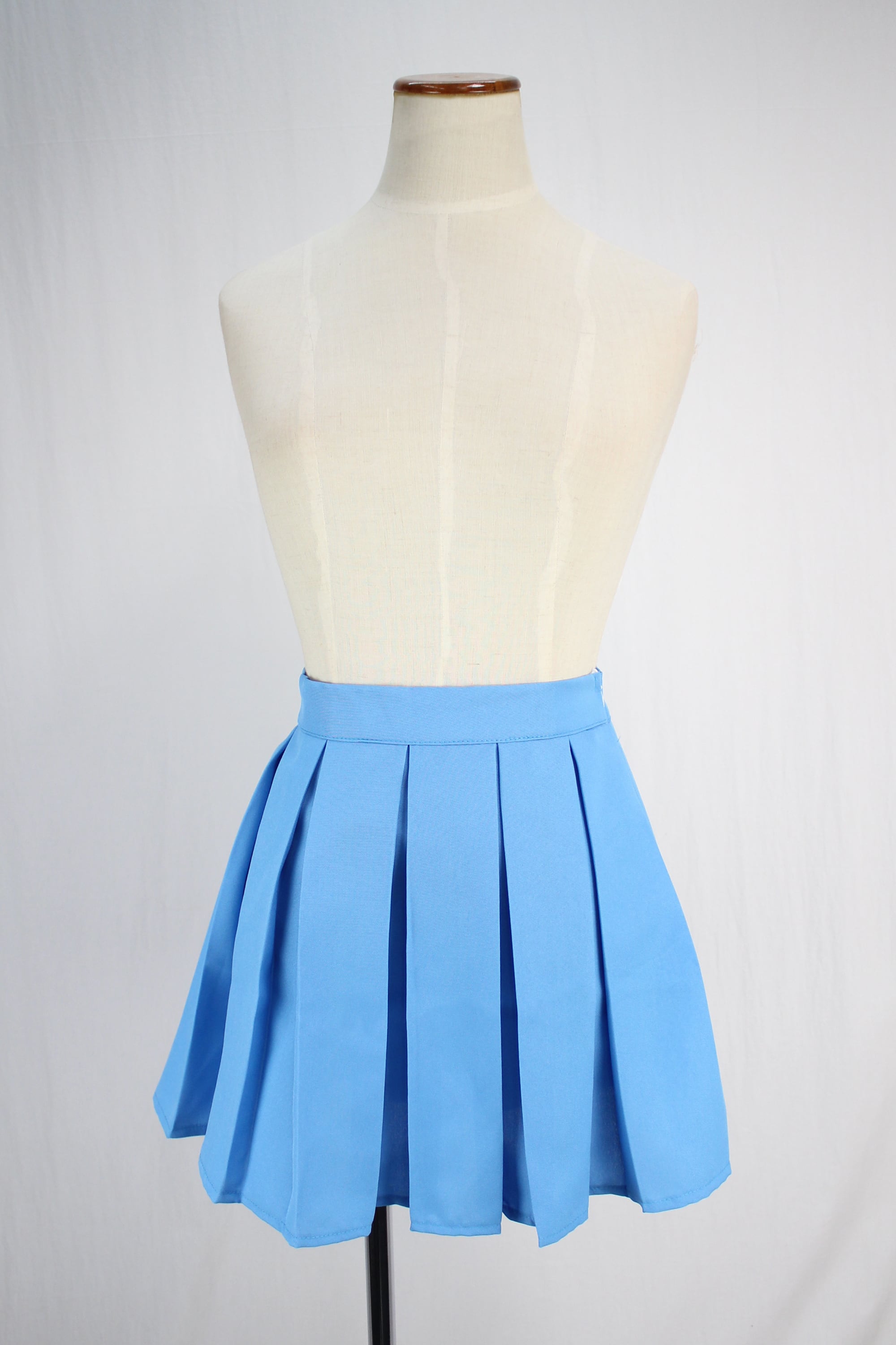 神村学園 スカート 水色 私立はばたき学園女子制服 スカート [ときめきメモリアル Girl's Side