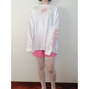 あお木かな　long sleeve shirt : 星占い入門