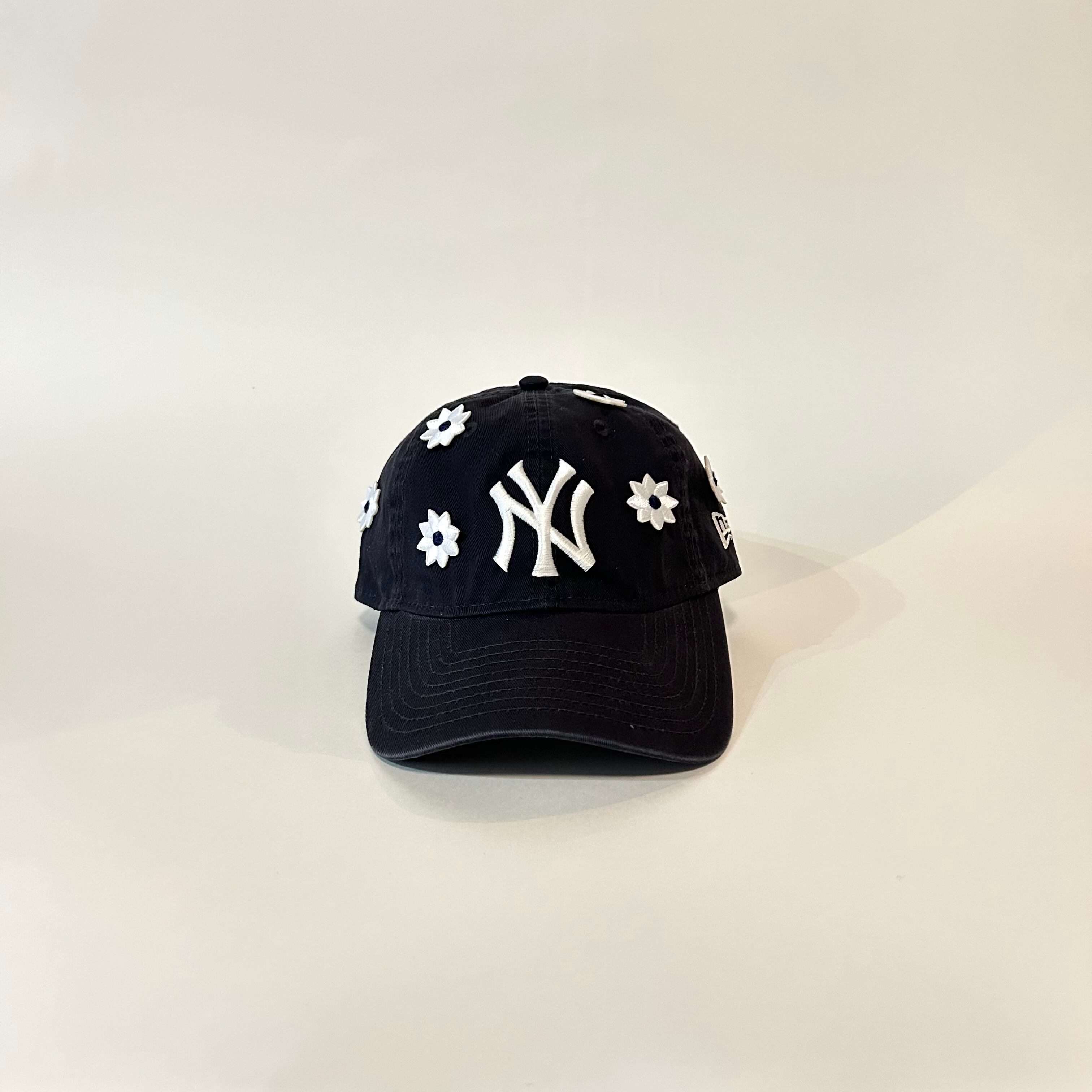 希少 NICK 暑苦しく GEAR × yorozu cap darknavy 3D 本革