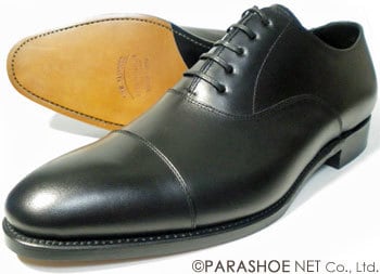 PARASHOE 革底（レザーソール）内羽根ストレートチップ