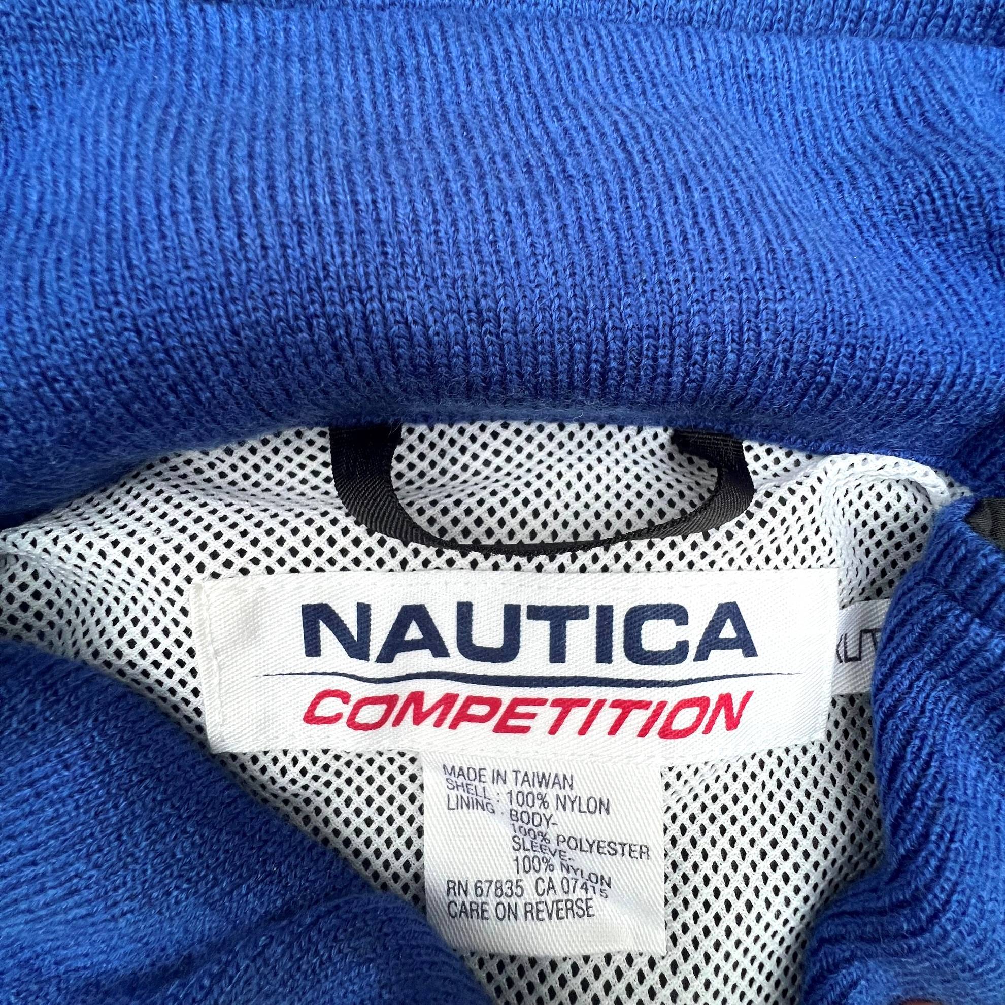 90s ノーティカ コンペティション ナイロンジャケット XL NAUTICA