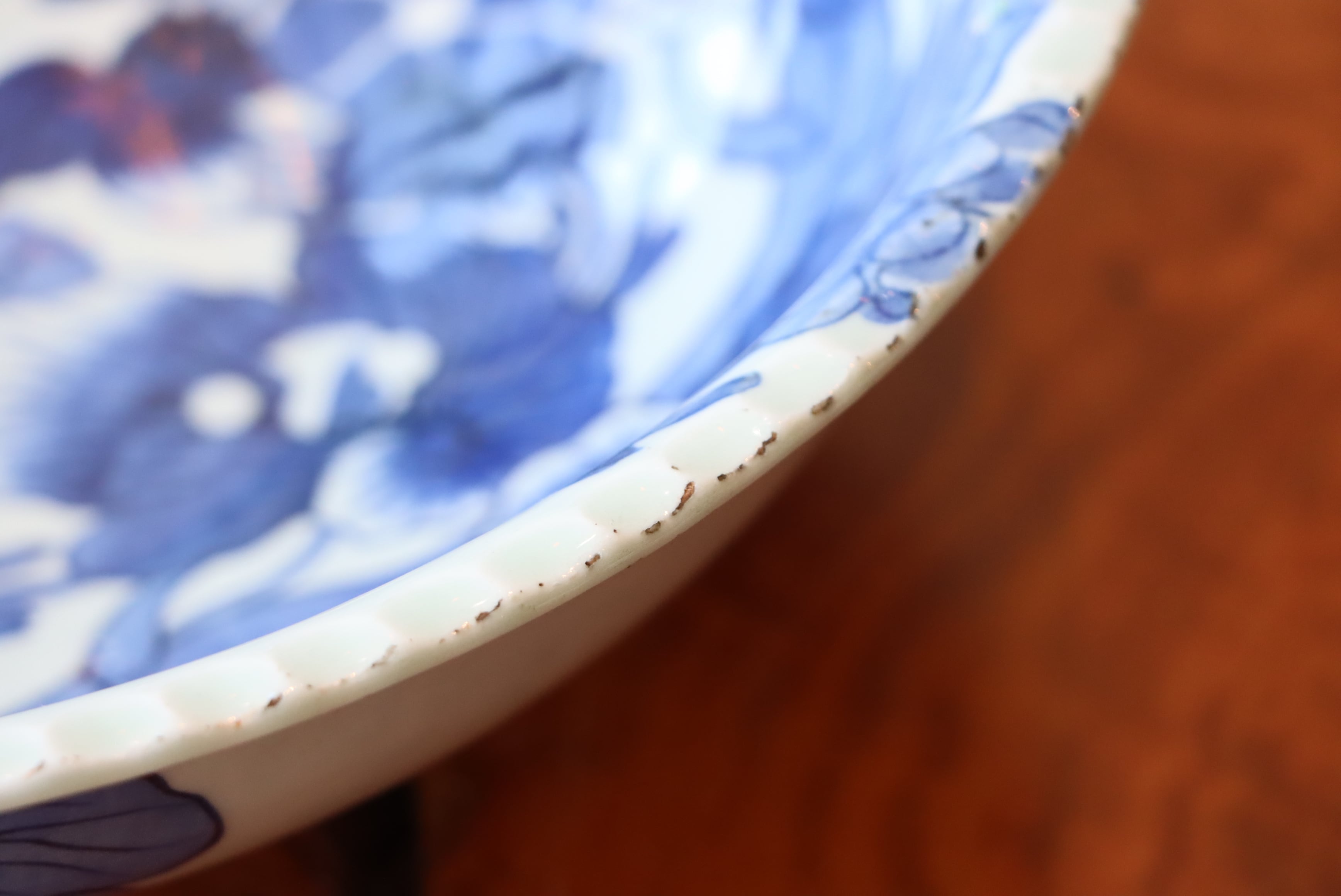 平鉢 伊万里焼 染付 花文 | (有)新原美術