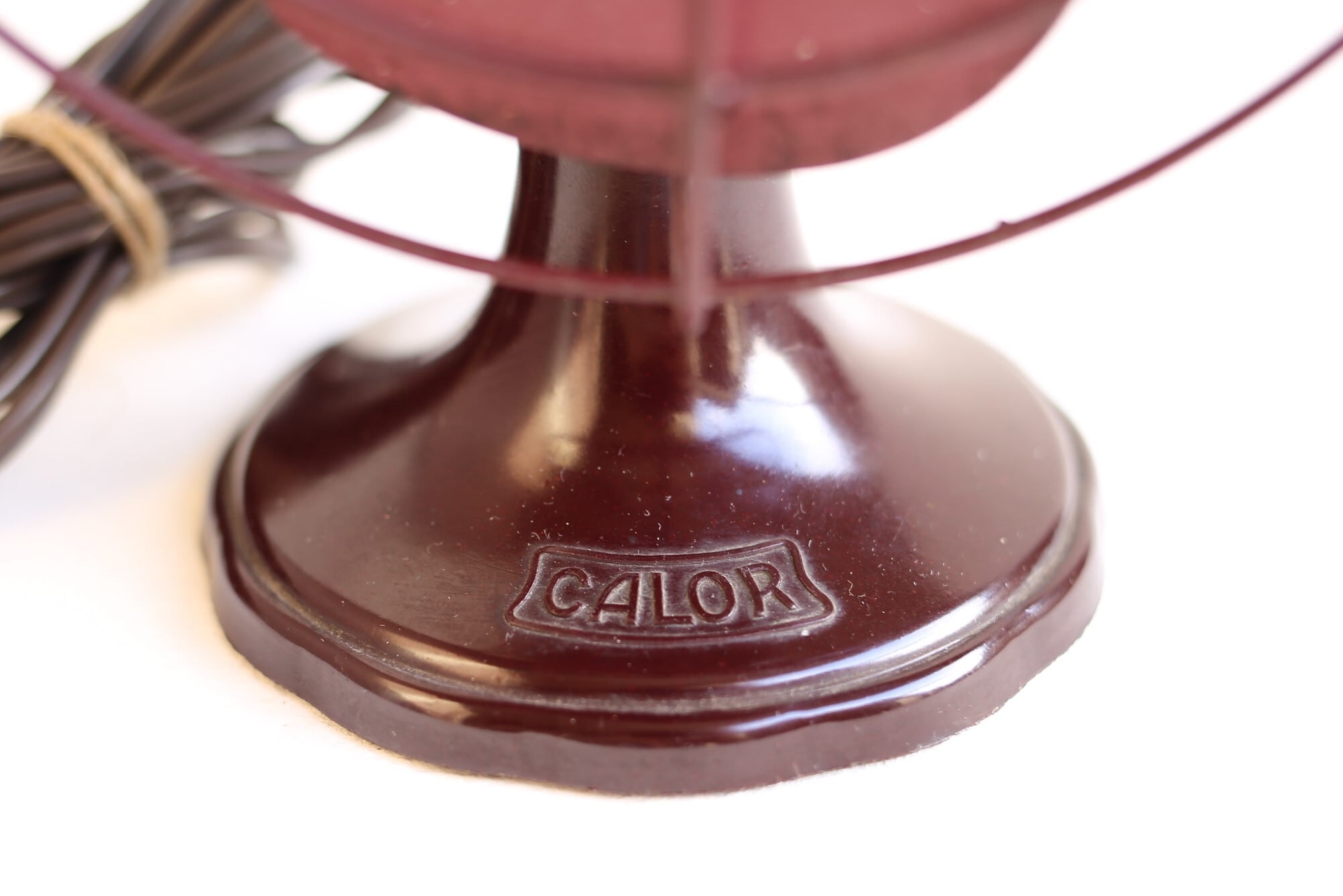 フランス アンティーク ヴィンテージ CALOR ミニ扇風機 ベークライト N