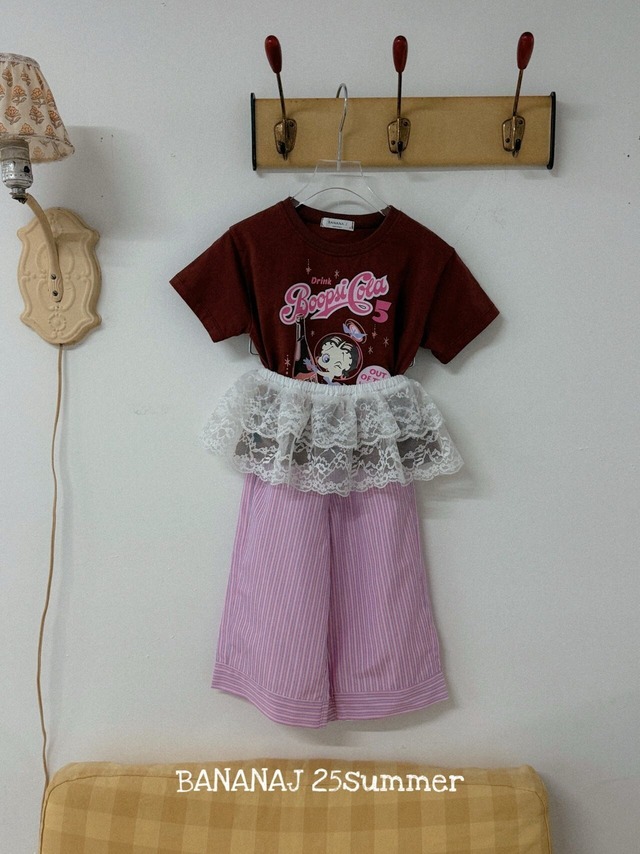 [即納M/L]≪BANANAJ≫jenny colla T brown 07