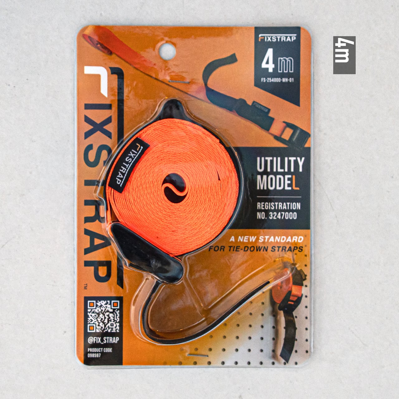 FIXSTRAP／荷締ベルト（4m）｜TIE-DOWN STRAPS（4m） | WHATNOT