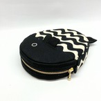 さかな　ポーチ　モノトーン｜とりさん工房ーかわいいハンドメイドポーチ