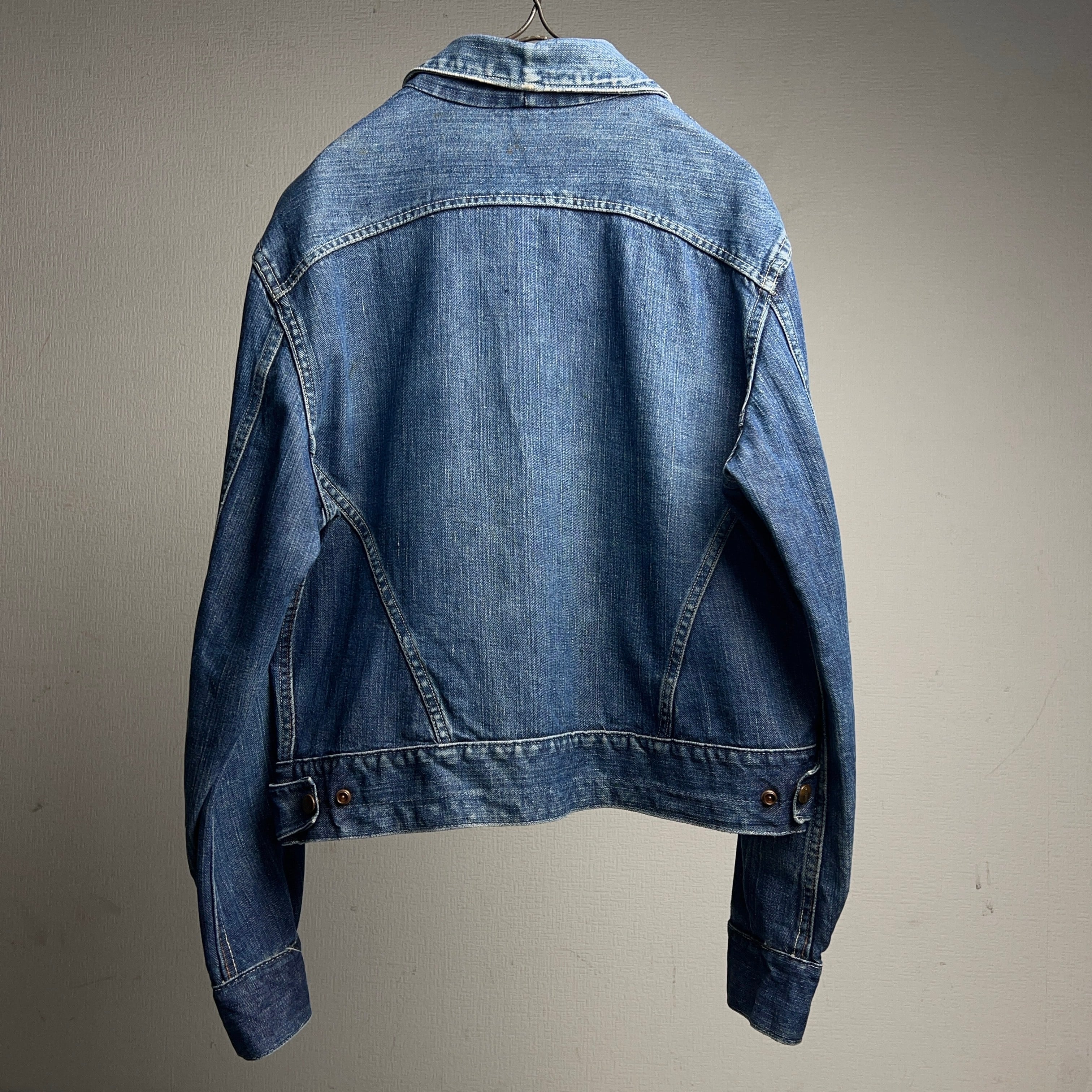 1960's SEARS ROEBUCKS Pleats Denim Jacket 60年代 シアーズ ロー