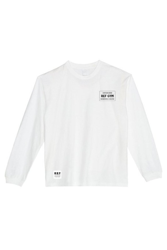 "Rude Logo" Long Tee (WH)