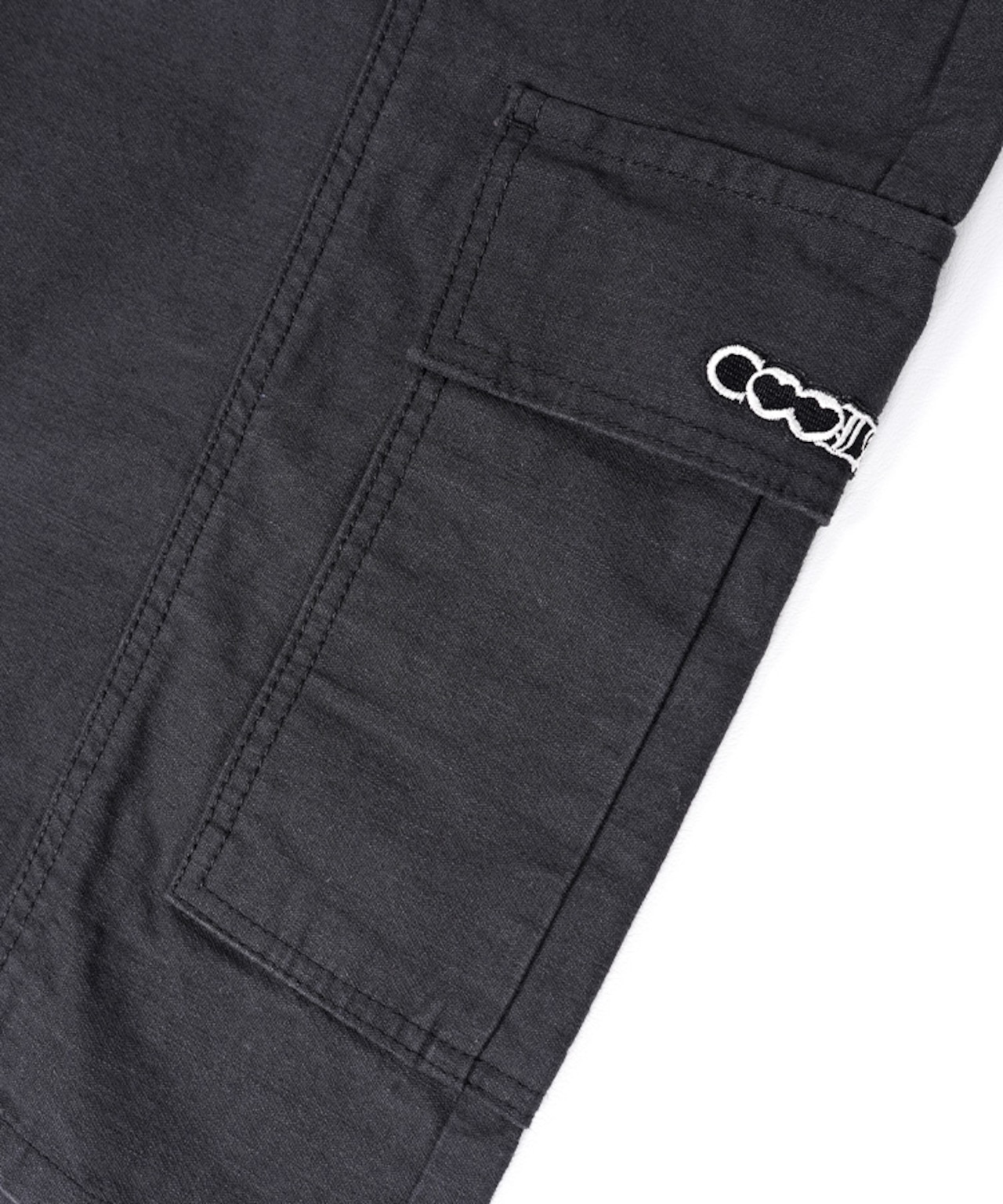 COOLAロゴコットンハーフパンツ (BLACK) CQ-47015