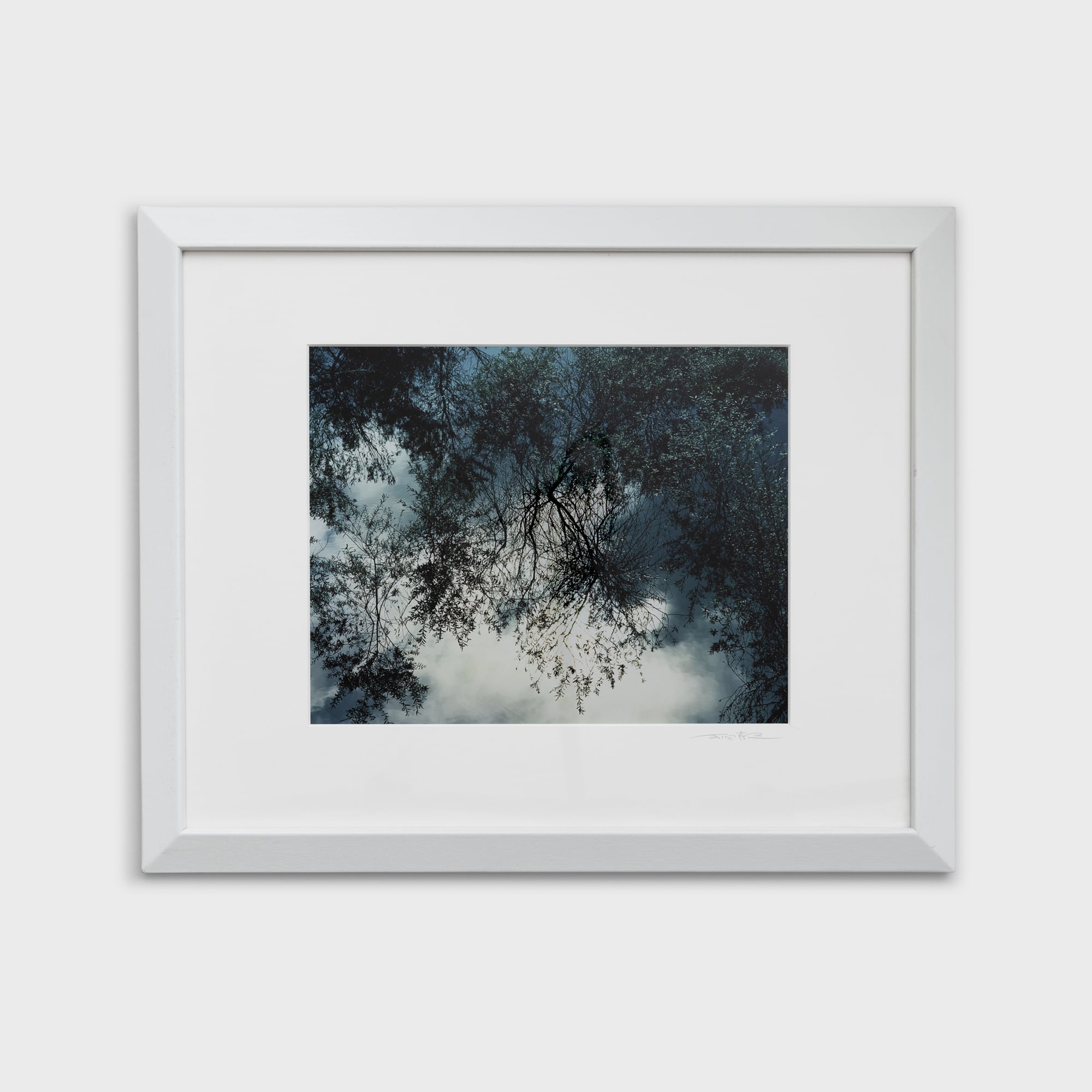 前田真三額装写真「絵模様」白木額〈展示品／直筆サイン入〉 | 拓真館