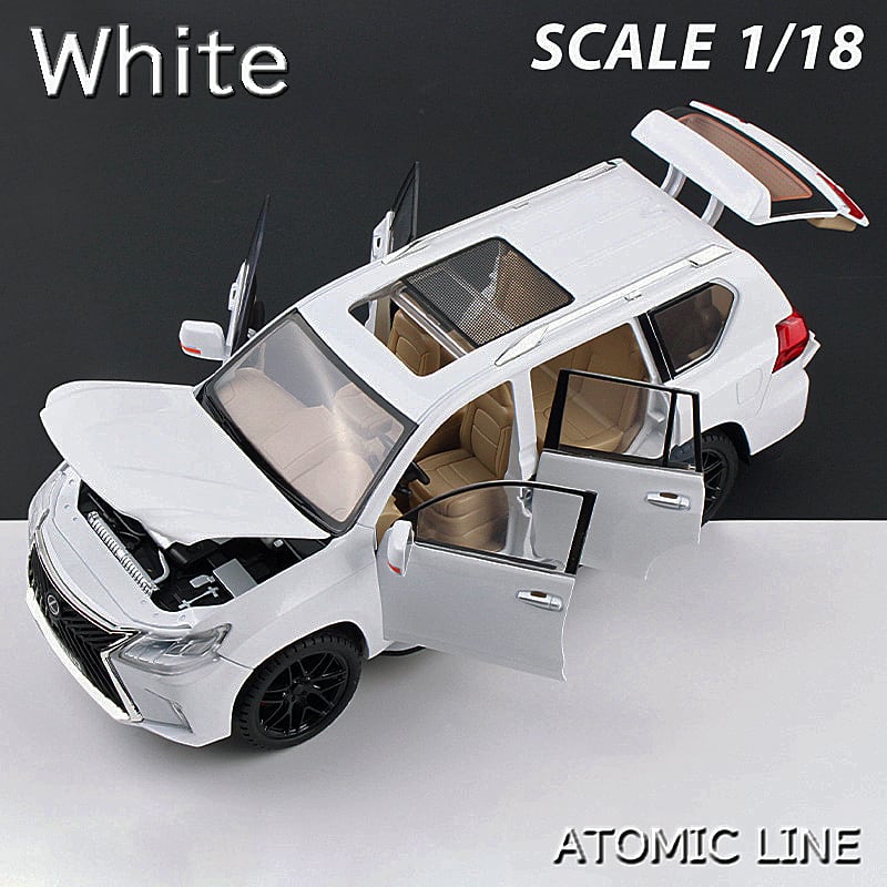 SALE❣️新品　高級線香　他　4点セット レクサス LX570 1/18 ミニカー 全2色 ライト点灯 エンジンサウンド