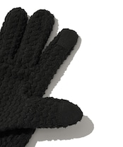 CALORA FLEECE GLOVES_BLACK