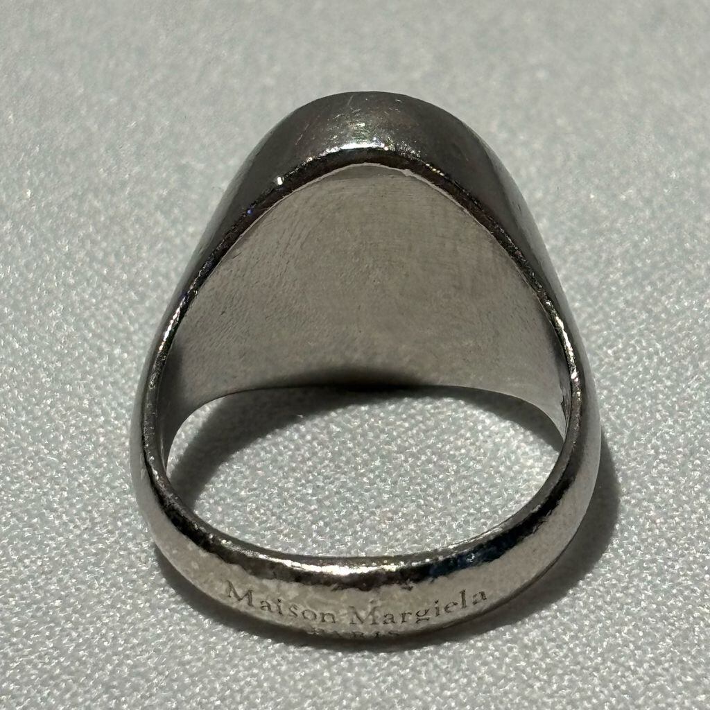 maison martin margiela マルジェラ シグネットリング 9号 Maison Margiela メゾンマルジェラ SIGNET RING シグネットリング