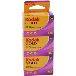 【努力特価】Kodak カラーネガフィルム GOLD 200 35mm 36枚撮 3本set 1880806