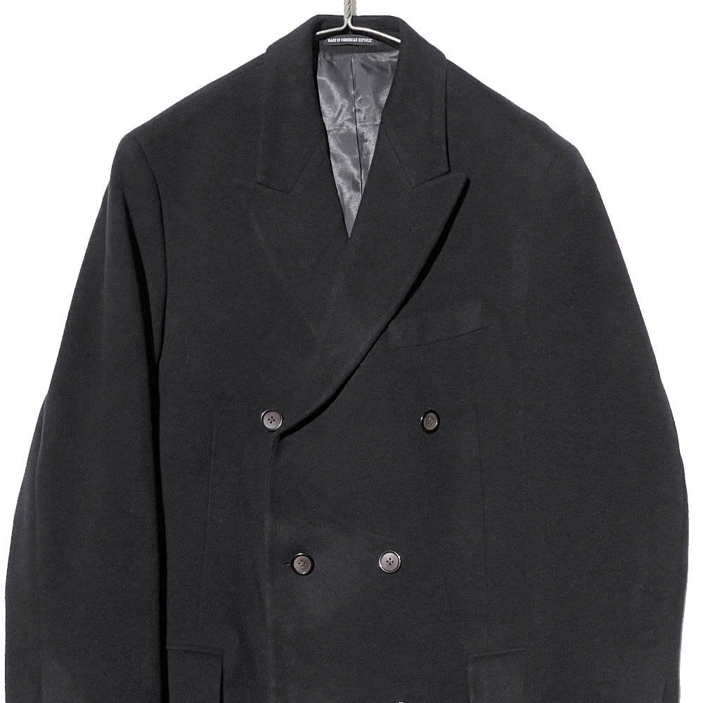 RALPH LAUREN] Cashmere Italian Wool Double Breasted Chesterfield