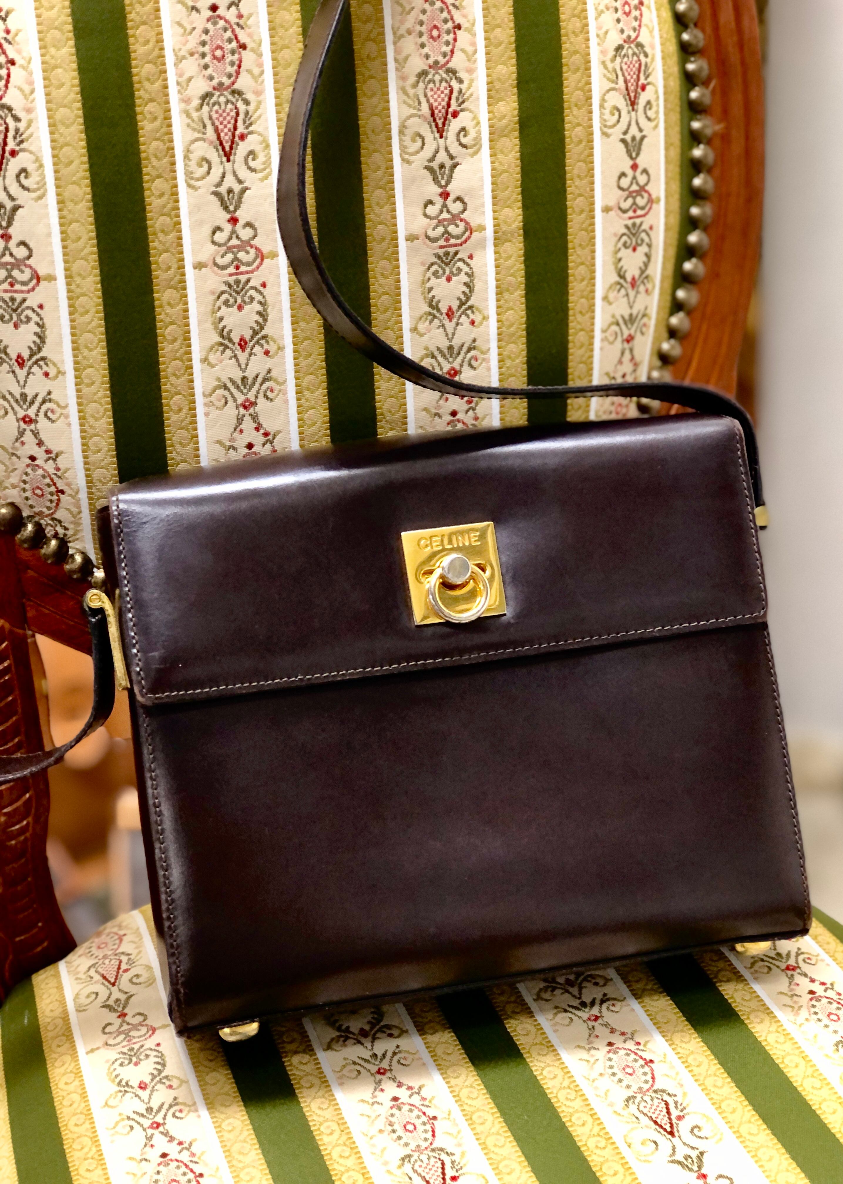 特価新品 CELINE ブラック オールドセリーヌ vintage ヴィンテージ