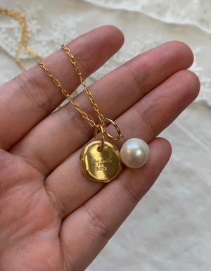 Take me to the sea Pearl necklace