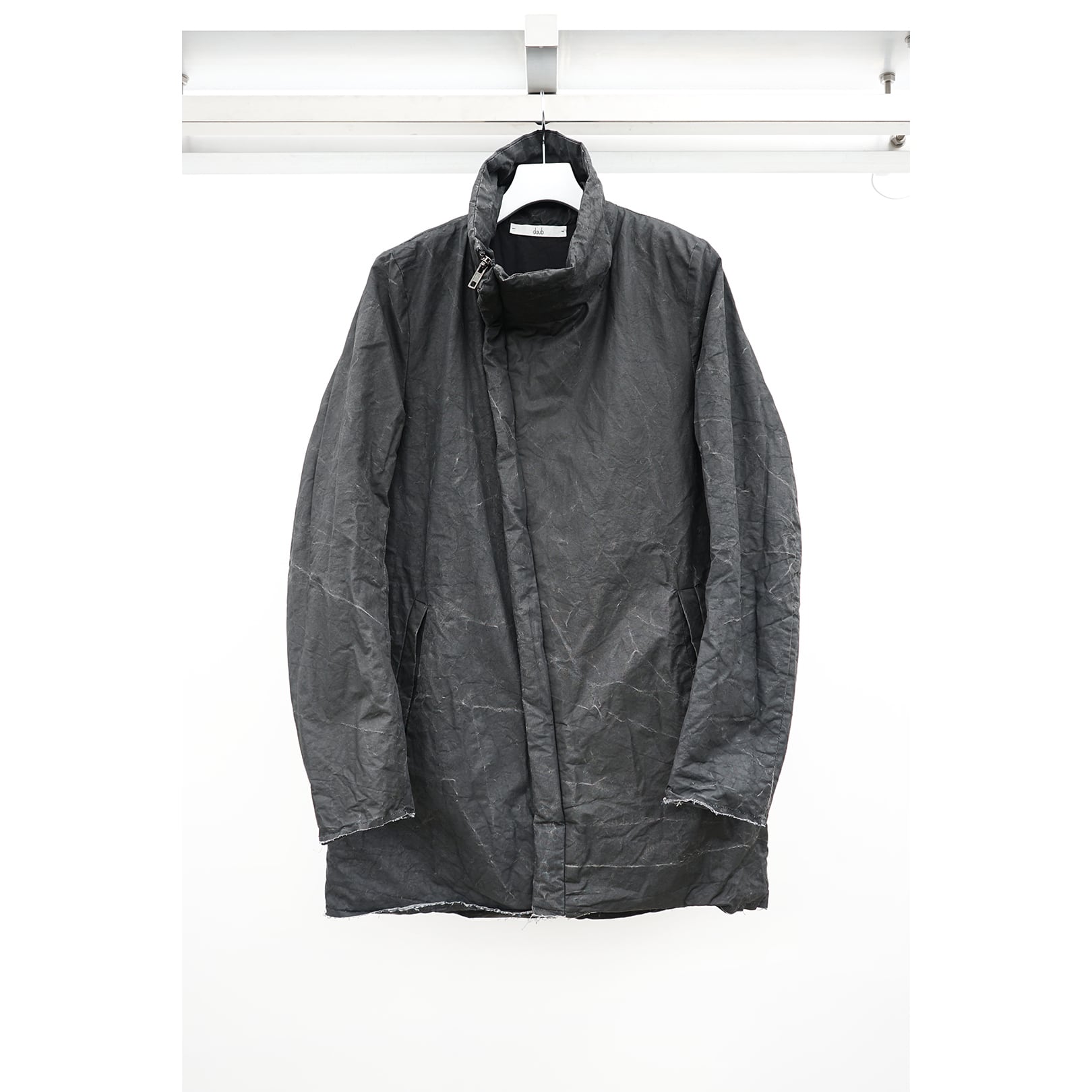 daub] (ドーブ) M24FW-CT131 ASYMMETRIC ZIP JACKET | Clique Tokyo