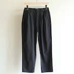 STILL BY HAND【 mens 】garment-dye 4tuck pants