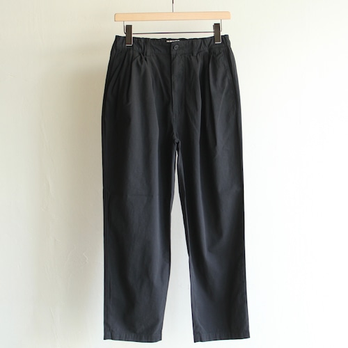 STILL BY HAND【 mens 】garment-dye 4tuck pants