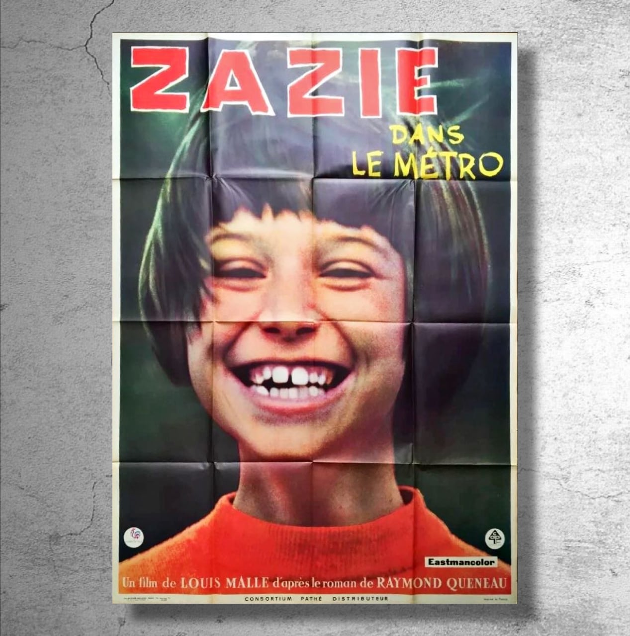 地下鉄のザジ 1960年 ルイ・マル監督 | 映画ポスター,フランス
