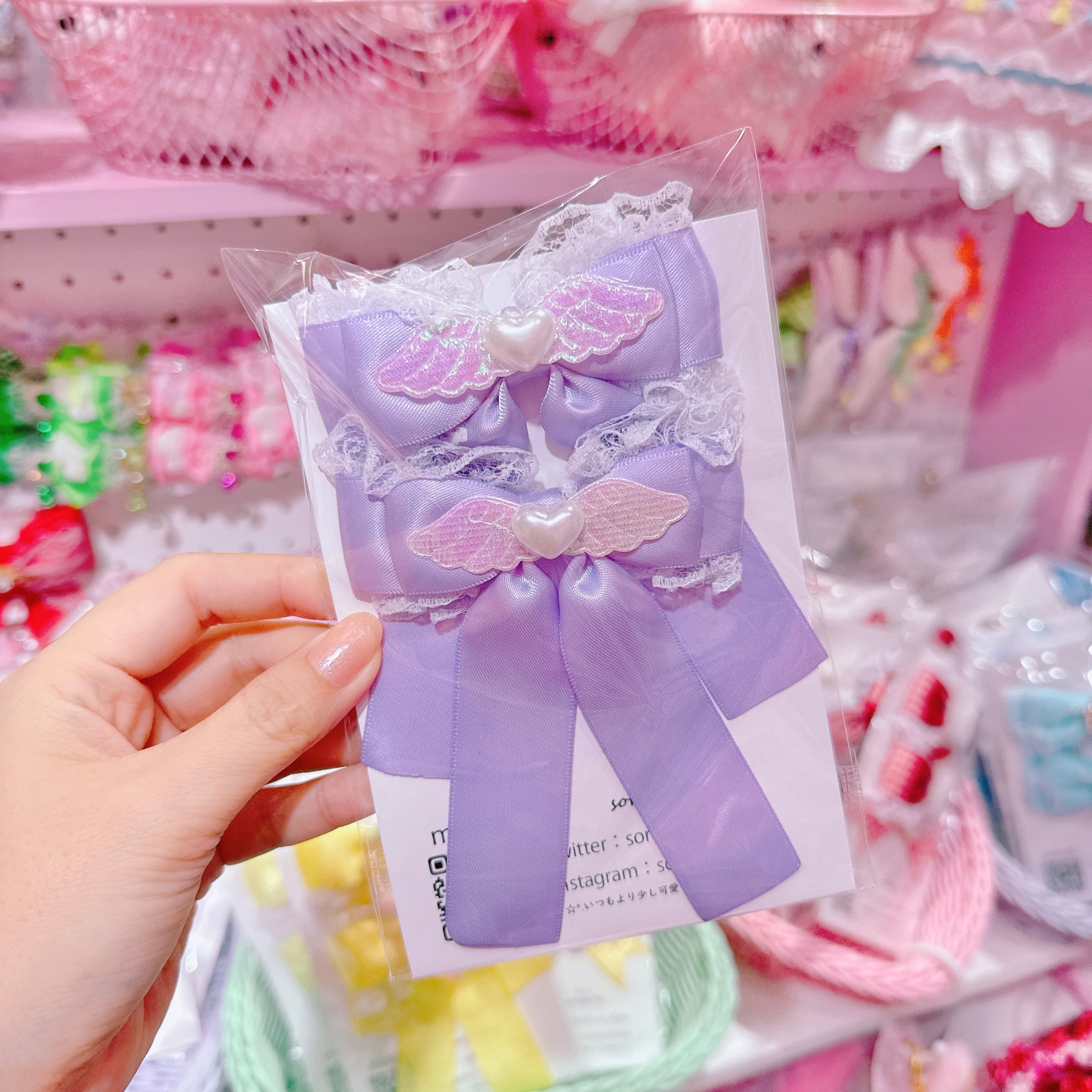 【E10】6-28ツインヘアクリップ